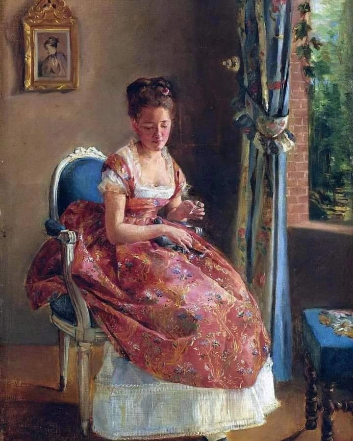 La giovane donna c. 1865